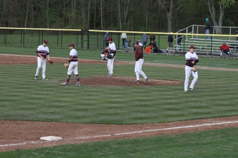Quakers varsity baseball’s final regular season game