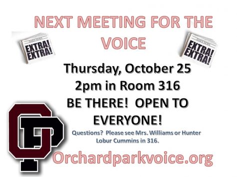 THE VOICE OCTOBER MEETING