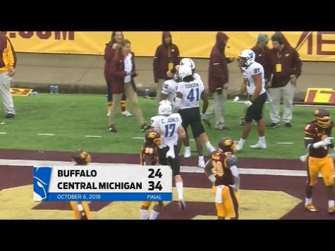 UB Spoils Central Michigan’s Homecoming With 34-24 Win Over The Chippewas