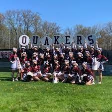 Orchard Park Varsity Cheerleading team after 2021 Sectionals win