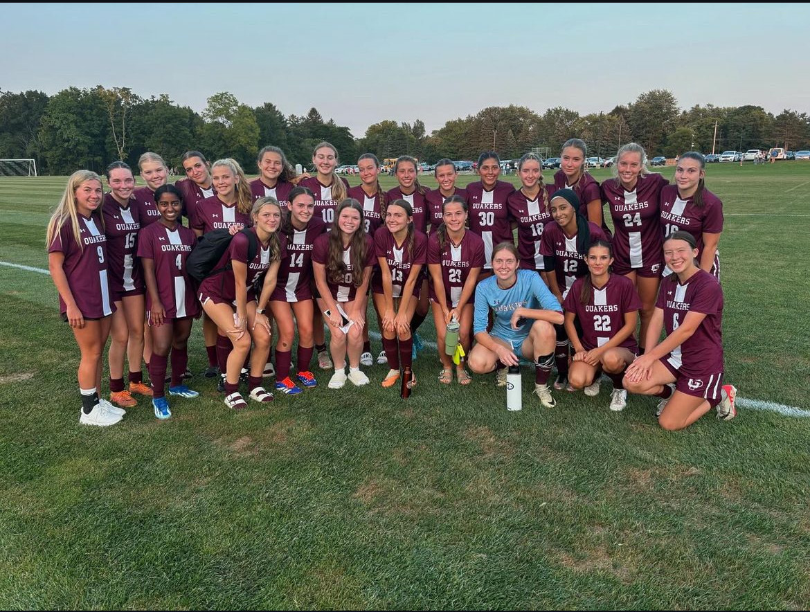 Girls' Varsity Soccer after defeating Will North 5-2