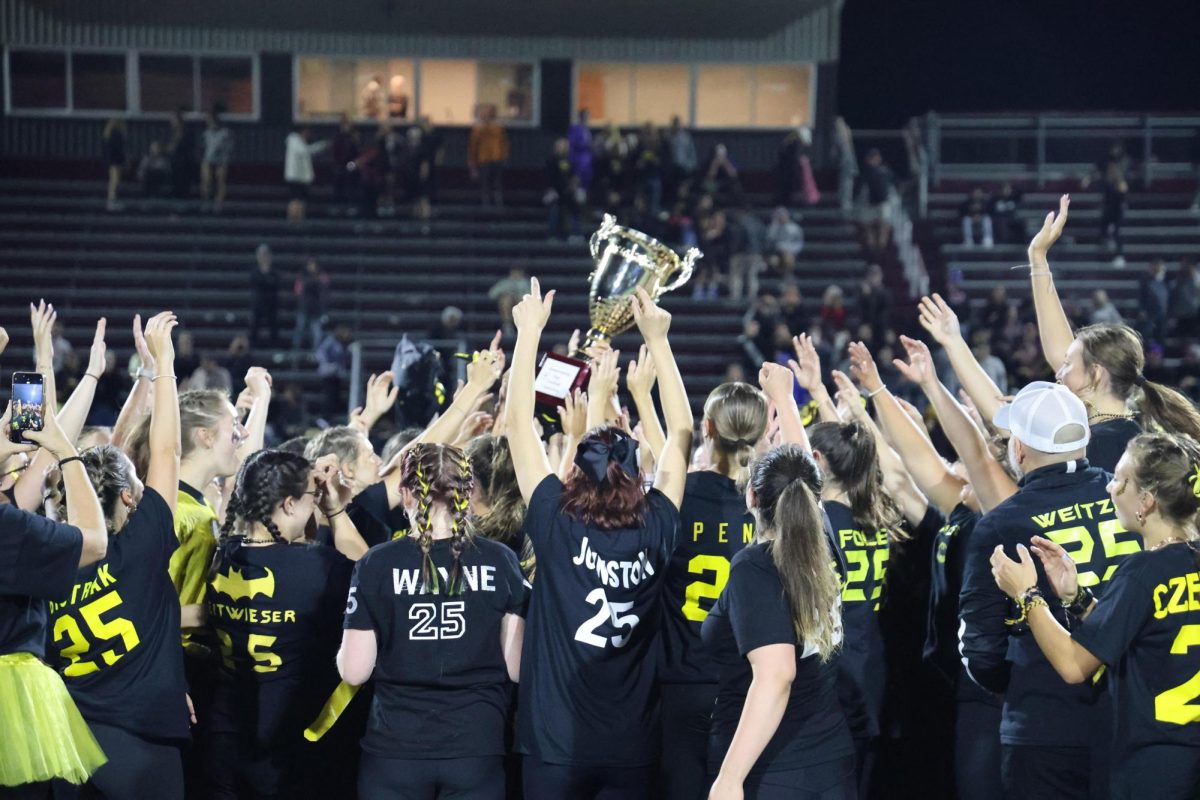 September 2024--The Class of 2025 celebrates its victory against the Juniors, who are looking for revenge this year as Seniors.