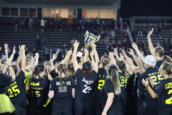 September 2024--The Class of 2025 celebrates its victory against the Juniors, who are looking for revenge this year as Seniors.